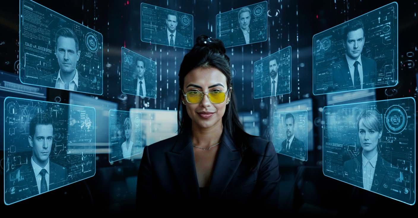 Equipe Suits - Use IA na advocacia e comece a trabalhar com sua própria equipe de assistentes jurídicos virtuais.